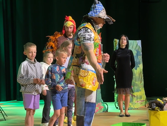 Edukacja przez sztukę. „Przygody z Eko-czarodziejem” w MDK Mława