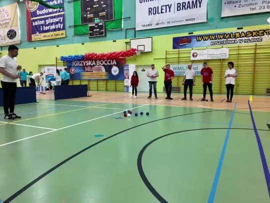 W BOCCIA NAJLEPSZY JEST PŁOŃSK