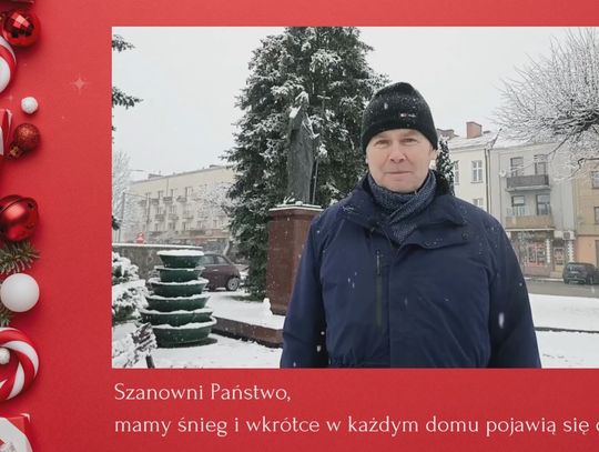 Życzenia Świąteczne -  Sławomir Kowalewski - Burmistrz Mławy
