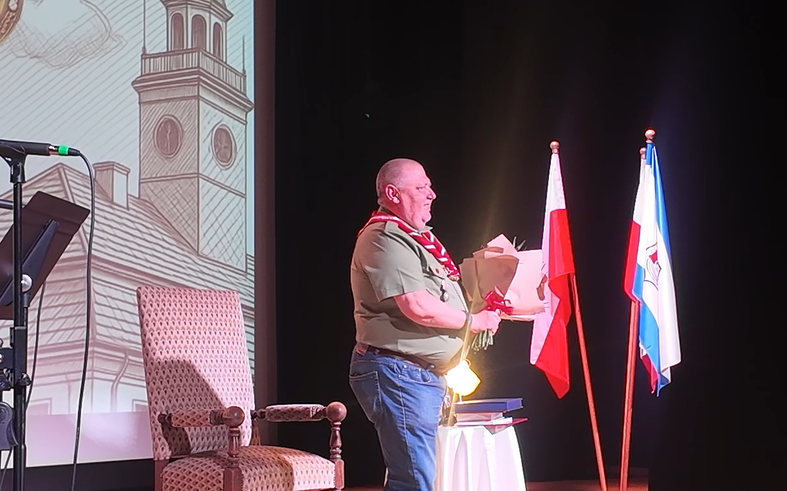 Mławianin Roku 2025. Druh Sławomir Wietecha z najwyższym miejskim wyróżnieniem.